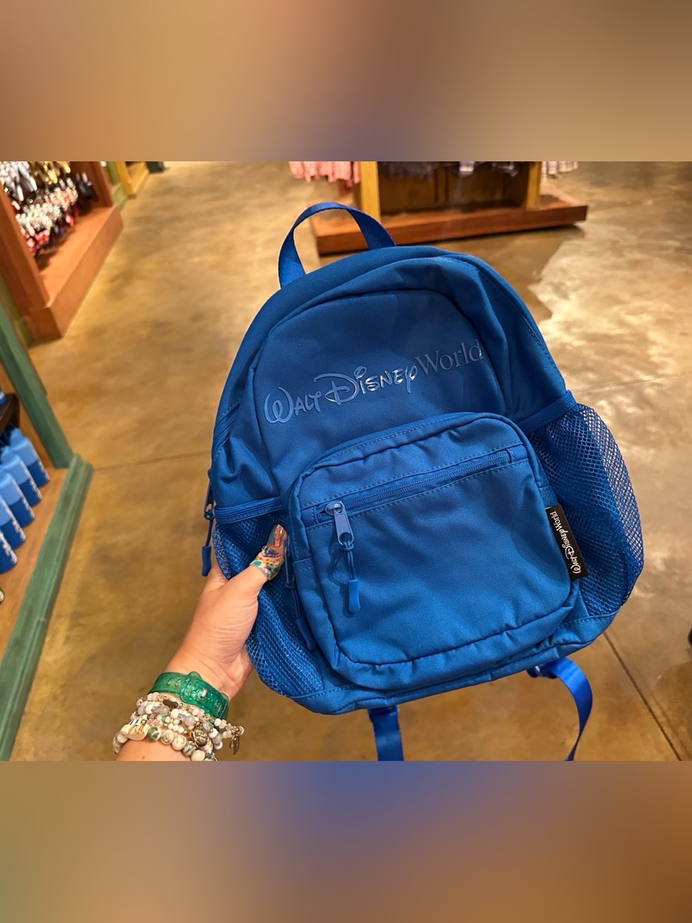 Disney blue Backpack WDW 2026